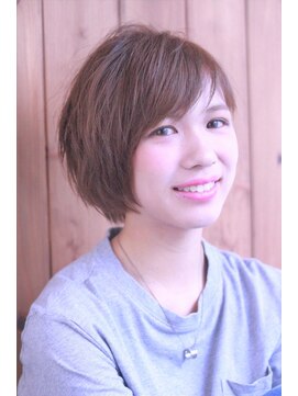 ヘアーロギア 栄店(hair LOGiA) ★hair LOGIA★　　〇抜け感ショートボブ
