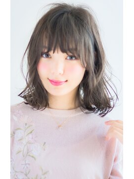 リル 8F 銀座(Rire) 【Rire-リル銀座-】くせ毛風☆エレガントミディ