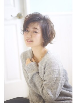 ノアエクレ 銀座(noah ecle) 【noah ecle】グレージュ似合わせひし形ショート