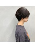 #暗髪クールショート
