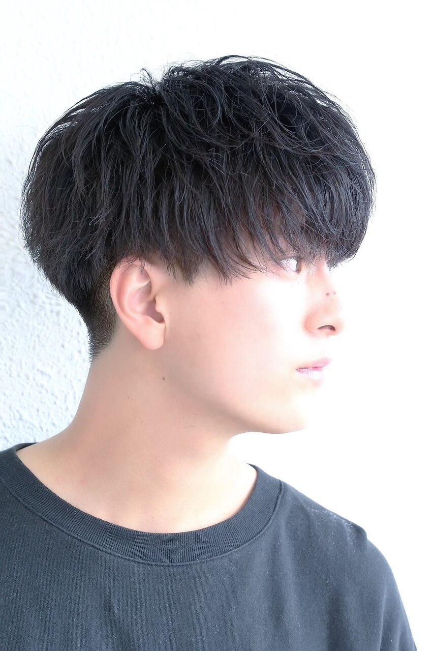 オーダー数NO.1！王道刈り上げマッシュ！：L121586263｜ザ サード