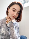 愛されショート☆大人可愛いかき上げボブ
