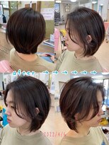 ヘアーサロン リュウズ(HairSalon Ryu's) 大きめカール×前髪