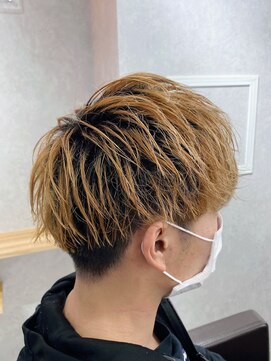 ラッキーヘア 加古川(Lucky Hair) 束感メンズマッシュ【芝本】