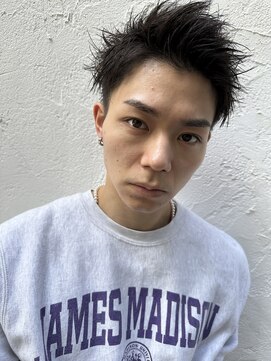 ロニカ 銀座(LOuNICA) スパイキーショート　ツーブロック　ツイストスパイラル