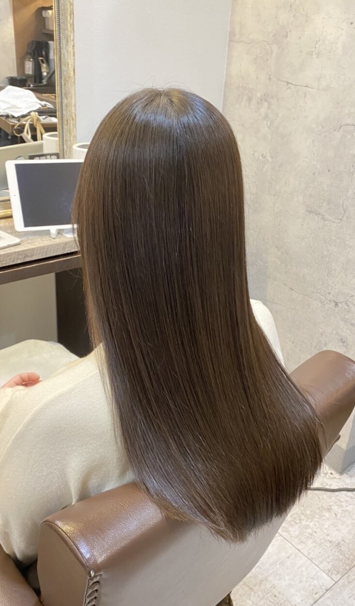 2枚おまとめ　ブラウン+オリーブ 𝙨𝙖𝙠𝙞 | 暗めolive🫒 #ヘアカラー #ヘアスタイル #ブラウン