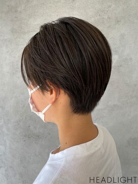 グラ デザイン アンド ヘアー 天王寺店(GRAS DESIGN & HAIR by HEADLIGHT) カーキアッシュ×ハンサムショート_807S1542_2