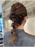 結婚式ヘアセットたまねぎアレンジ【肥田亜沙美】