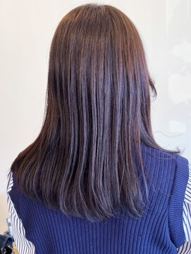 レポヘアー(Repos hair) 20代30代40代髪質改善カラーナチュラルストレートダークブラウン