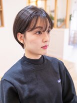 プラネシブヤ(Prune Shibuya) オトナ女子におすすめ前髪ありのショートマッシュ