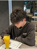 もりばやし指名 ツイストスパイラルパーマ