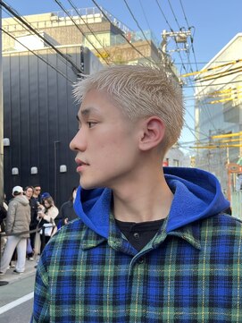 ソーコ 渋谷(SOCO) ベリーショートスパイキーショートマッシュショートアップバング