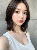 大人可愛い小顔前下がりボブ×ナチュラルボブ×ミニボブ20代30代