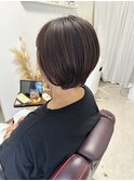 前下がりショートボブ