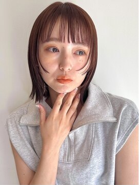 ローネス(LONESS) ぷつっとボブ　姫カットレイヤー　外ハネボブ　結べるボブ