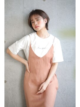 アビエブラン 若江岩田(abije blanc) エイジレスな小顔ボブ