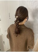 お呼ばれヘアセット