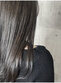 髪質改善カラーグレージュ