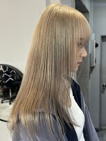 テン バイ アンブルリュクス 池袋(teN +by ambleluxe)&nbsp;ミルクティーベージュ/ブリーチ