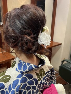 サロン ド ヨシノリ(salon de yoshinori) 浴衣アレンジスタイル