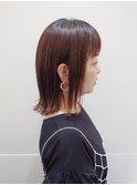 30代40代50代おすすめ　鎖骨ミディ×くびれボブ