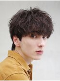 天神シャドウパーマッシュウルフツイストスパイラルパーマ緩め
