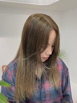 ミーム 原宿 表参道(meme)&nbsp;☆ハイトーンブリーチミルクティーカラーホワイトベージュカラー