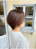大人可愛いくびれショートボブ