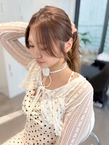 ラクシア(LucxiA)&nbsp;顔周りカット/前髪/レイヤーカット/ハッシュカット/韓国ヘア