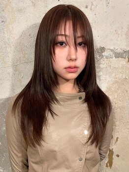 チクロ(ticro)の写真/<トレンドを意識した顔周りカット>顔周りのデザインで小顔効果&スタイリングもグッと楽に♪