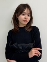 アマトウキョウスマートサロン(AMA TOKYO×Smart Salon) くびれレイヤー/顔まわりカット/レイヤーカット/小顔ヘア