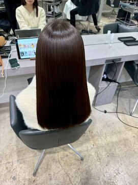 髪質改善/髪質改善カラー[#渋谷駅#縮毛矯正#ストレートパーマ]