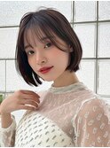 20代30代40代ショートボブ韓国レイヤーカットショートヘア