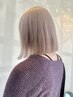 【hono指名限定】カット＋ケアブリーチ＋カラー＋クイックトリートメント