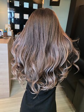 フォックス 四日市店(FOX) 艶髪ロング/巻き髪/レイヤーカット/モカブラウン