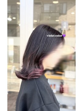 ヘアデザイン シュシュ(HAIRDESIGN Chou Chou produce by ORANGE) インナーカラー