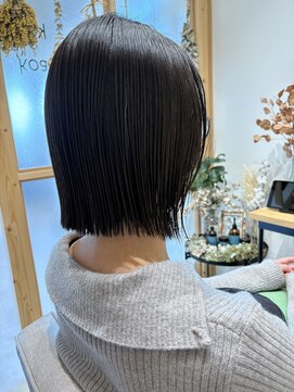 ルーム 富木島店(room) モードブラックボブ