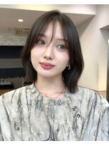 サンド クリア 横浜本店(sand clear) 韓国風くびれボブ×巻ける縮毛矯正