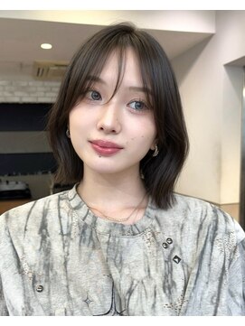 サンド クリア 横浜本店(sand clear) 韓国風くびれボブ×巻ける縮毛矯正