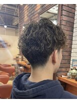 ヘアメイク フレンシア(hair make flencia)&nbsp;スパイラルパーマショートスタイル【323スタイル】