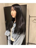 アトレ アネックス(attrait ANNEX)&nbsp;ロング艶やかなブラックヘアスタイル