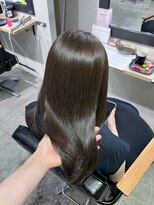 ノイ(noi) #noi_style 透明感のあるくすみブラウン