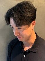 ディスイズバーバー(THIS IS BARBER)&nbsp;波巻きパーマ 韓国ヘア 眉カット ヘッドスパ 20代 【札幌】