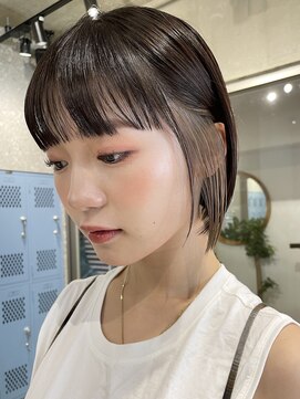 サンク 原宿(cinq) 原宿ブリーチカラーインナーカラーイヤリングカラーダブルカラー