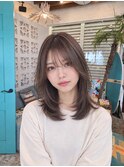ミディアムレイヤーカット