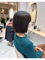 フィーカ(fika)&nbsp;オリーブベージュ☆ぷつっとまとまるボブ