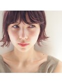 前髪リバースカール*タイトショートボブ