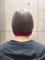 ヘアサロン ドットプラス 町田店(dot. plus)&nbsp;サロンワーク×グレーピンク1【dot.plus町田】