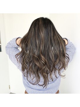 レイズ 立川(RAYS) 【RAYS/金本】コントラストハイライト×アッシュベージュ