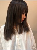 *細ハイライト*アッシュカラー